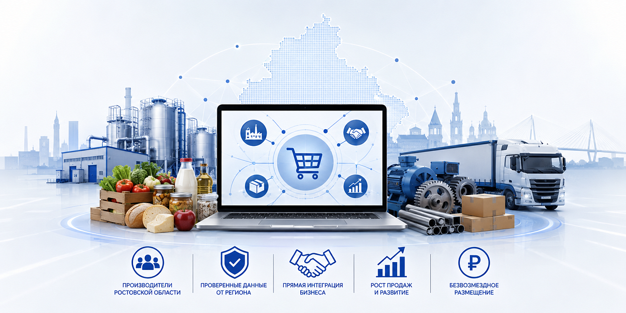 На Дону запущена цифровая платформа для продвижения продукции местных производителей